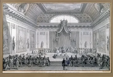 Assemblée des Notables présidée par Louis XVI (1754-93) 1787